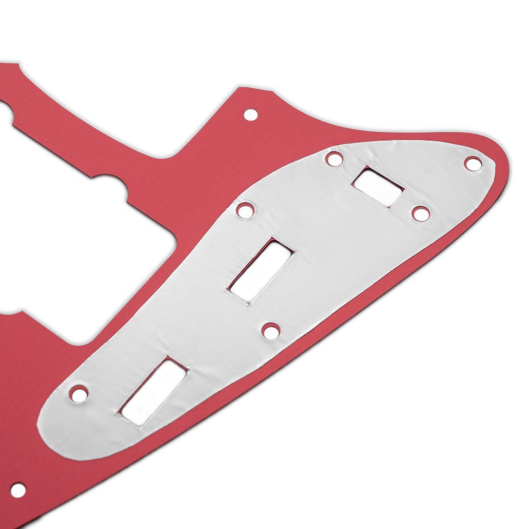 ジャズマスター(ギター)アノダイズドピックガード Red 赤