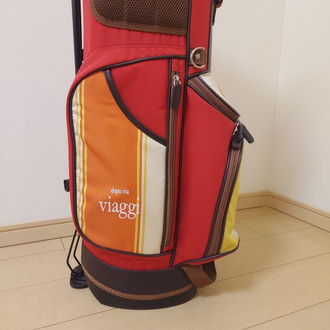 Viaggi Golf ビアッジゴルフ キャディバック　スタンド ★超美品