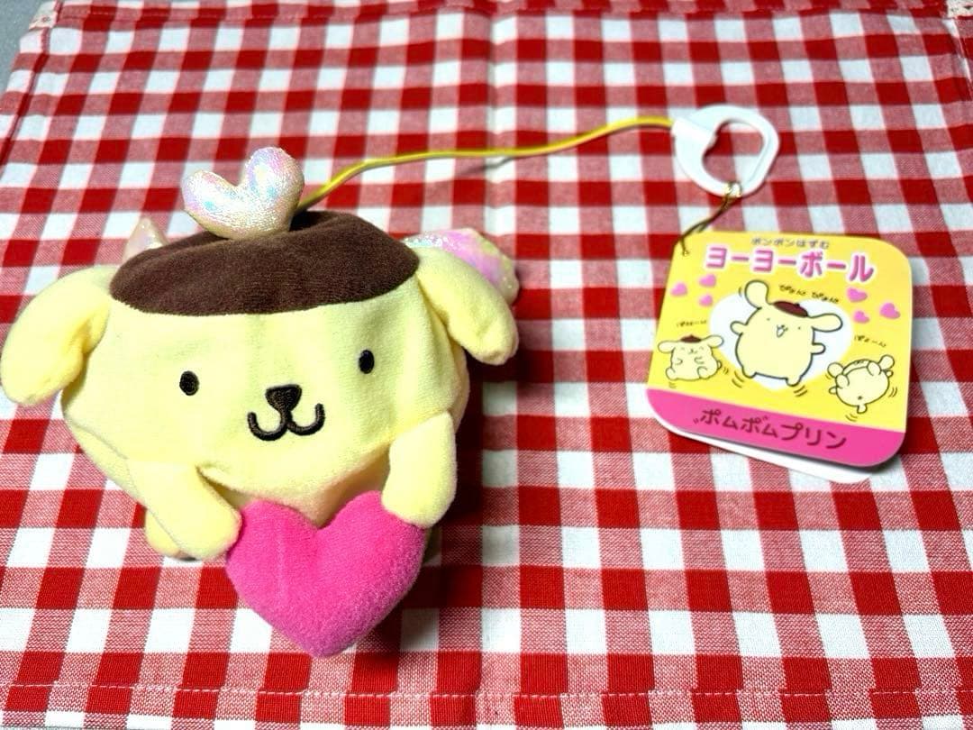 【レア】初期　ポムポムプリン　ヨーヨーボール ぬいぐるみ マスコット　2001年
