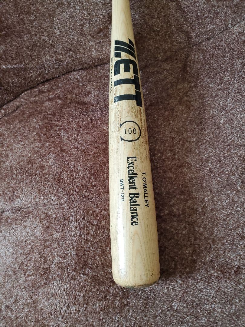 【超希少】★トーマス・オマリー(ヤクルトスワローズ時代)の実使用バット★