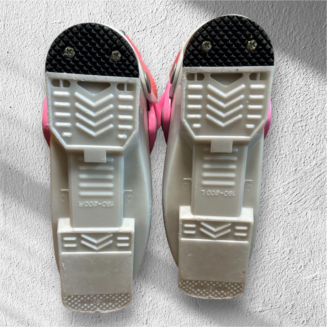 Hart（ハート）ジュニアスキーセット　ピンク スキー袋付き 女の子