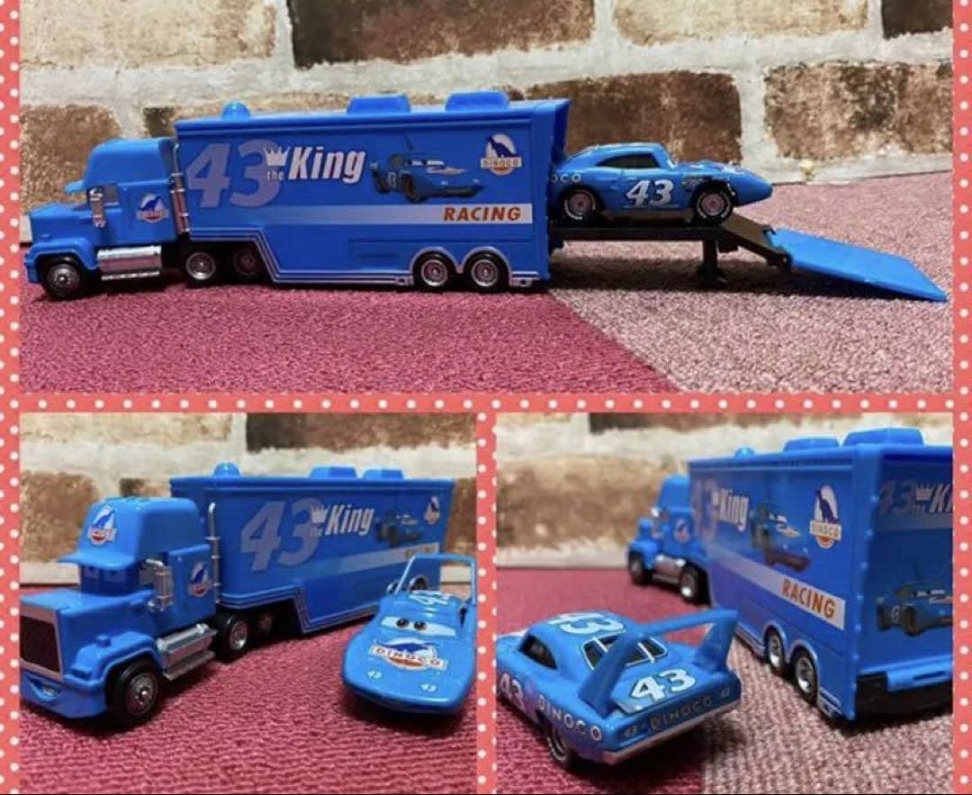 【新品】カーズマック トラックトレーラー　5セット　ミニカー収納トレーラー