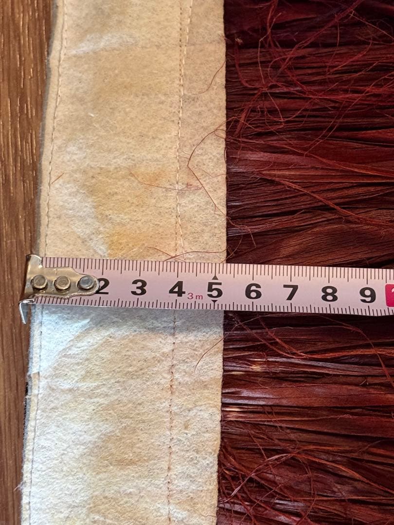 タヒチアンダンス　マロ　ショートモレ　茶色　グレー　ウエスト加工あり　衣装