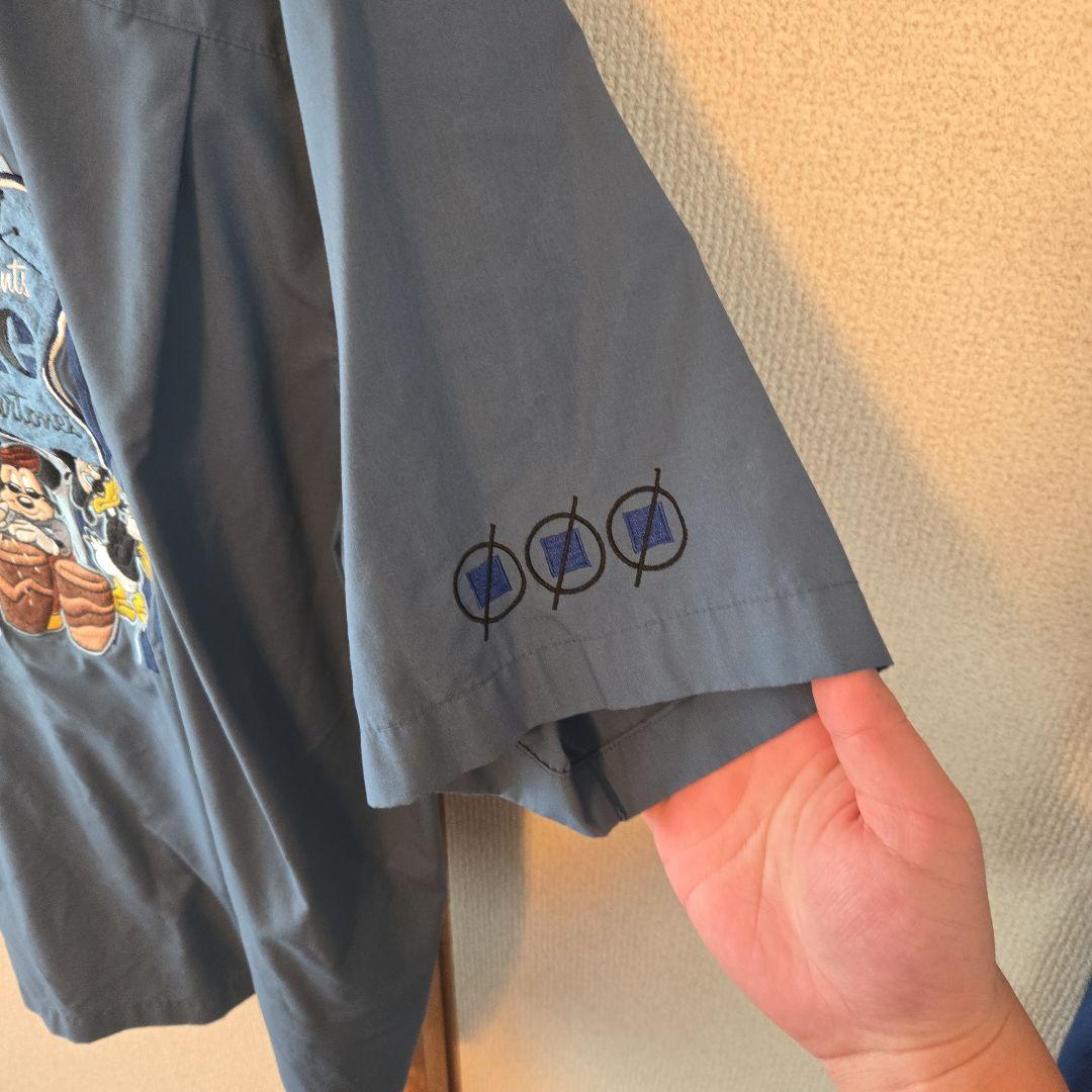 00's\"ディズニー ジャズ キッド・ミック＆アーストーンズ 半袖シャツ L