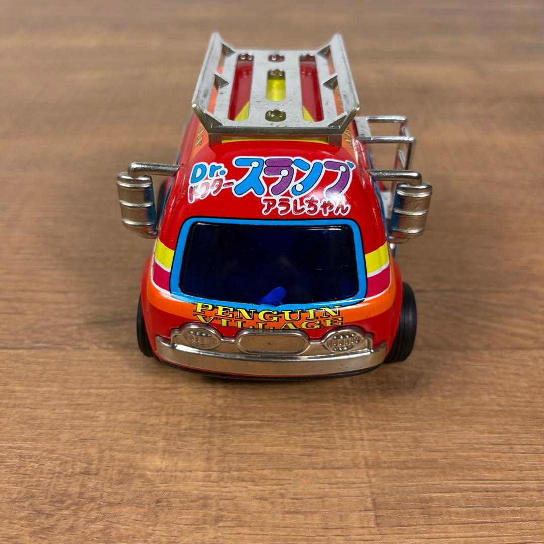 Dr.スランプ アラレちゃん ブリキ バス ミニカー 鳥山明 当時物 ジャンク