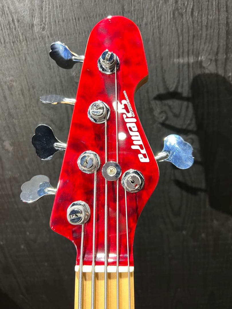 EDWARD E-AM-160QM 美品　black cherry