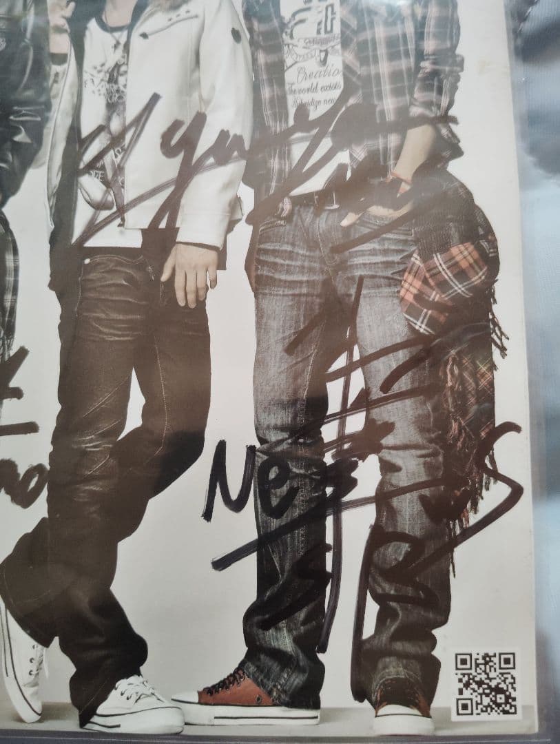 NEWS 直筆サイン RUSS-K