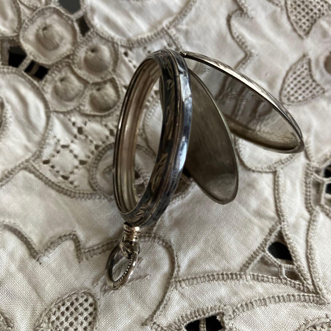 アンティーク1790年代　silver92.5 懐中時計 のケースのみ