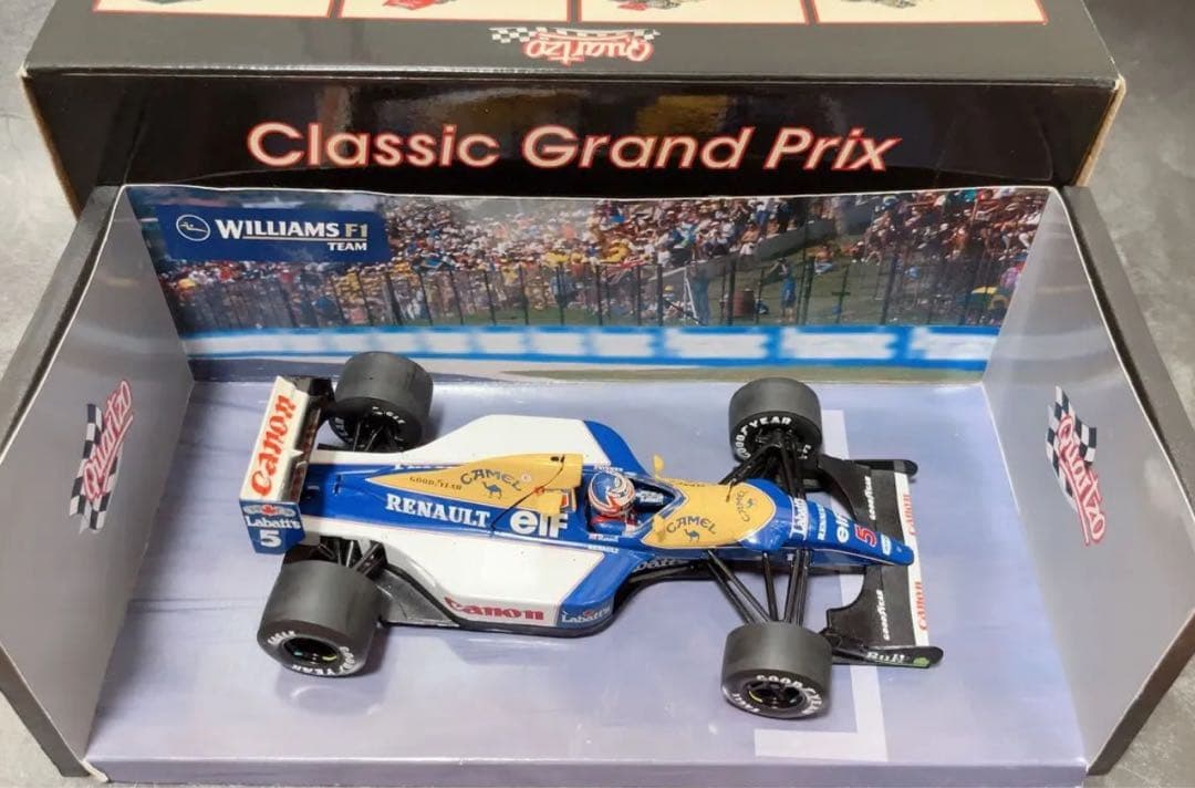 カスタム品 1/18 Quartzo ウィリアムズ ルノー FW14B 絶版