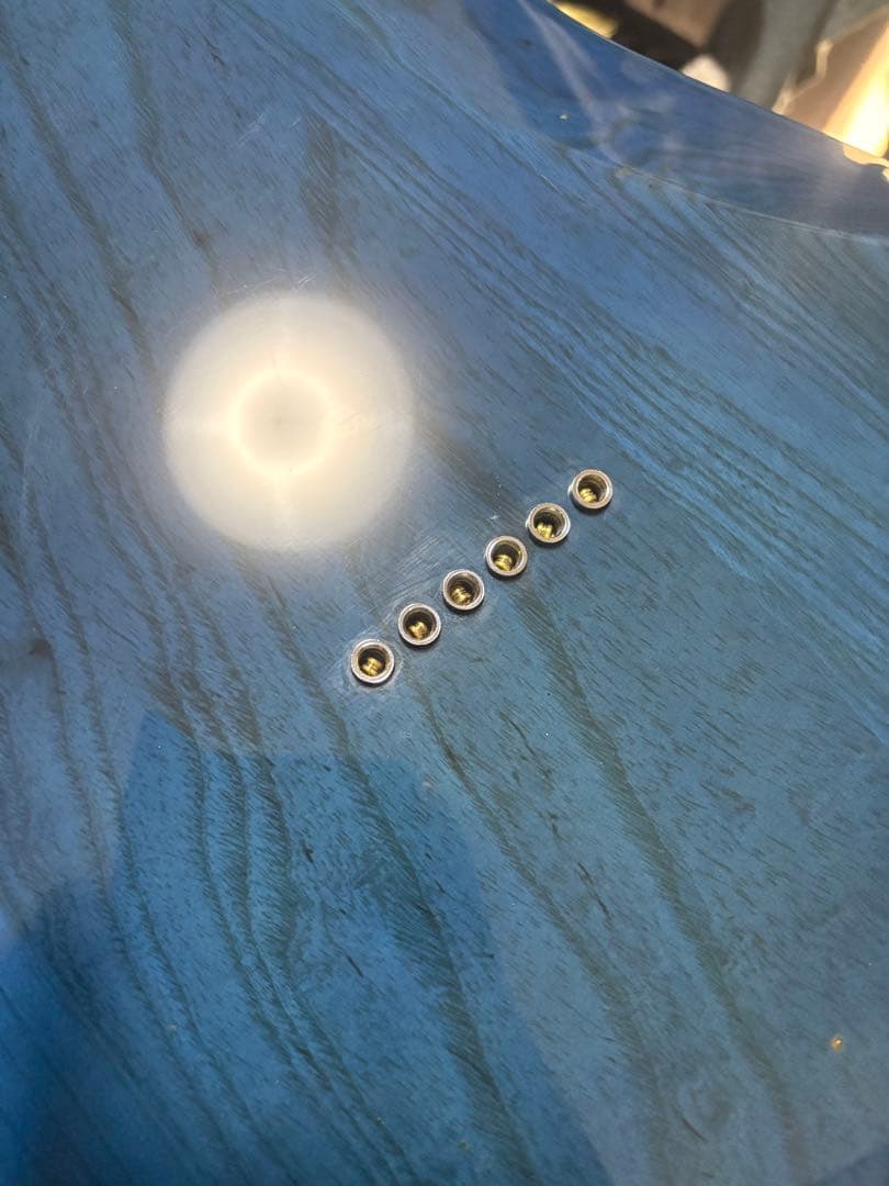 Kaalena テレキャスタータイプエレキギター 青