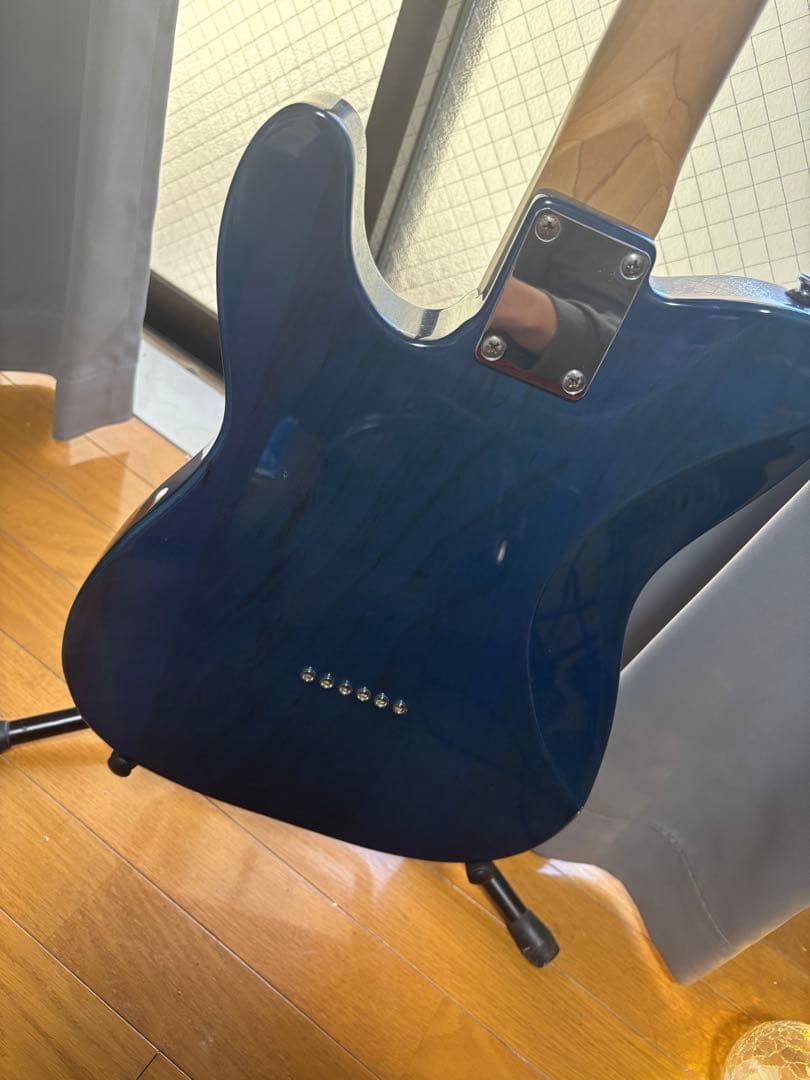 Kaalena テレキャスタータイプエレキギター 青