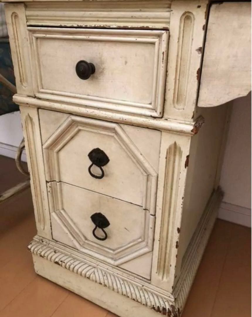 アンティーク 古家具 ドレッサー台 シャビー