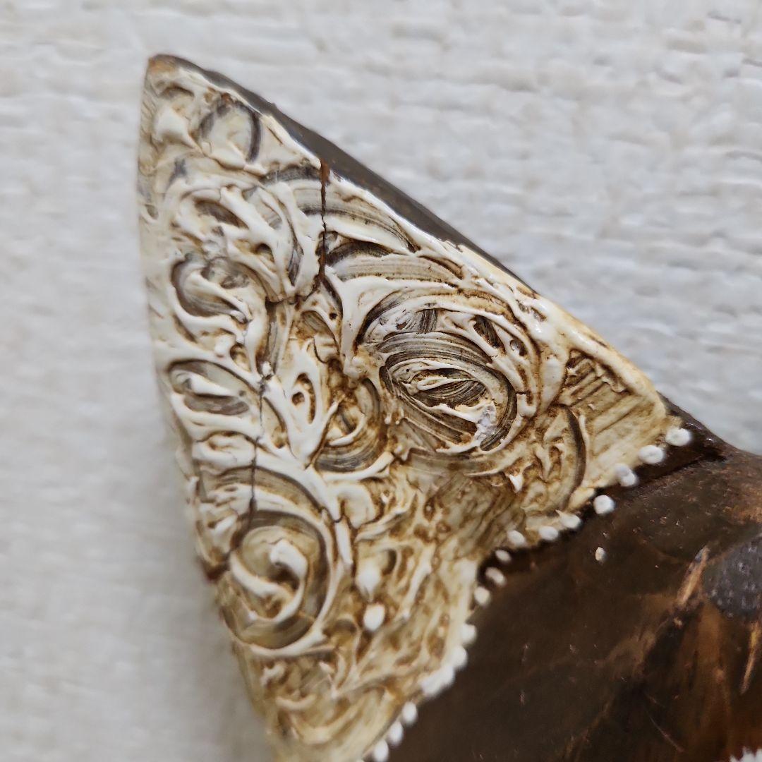 ネコ　木製　置物