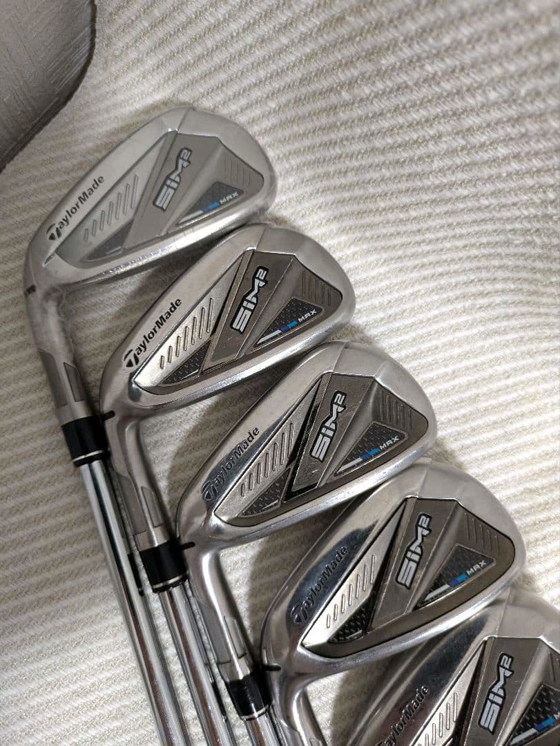 ゴルフ テーラーメイド SIM2 MAX アイアンセット レフティ