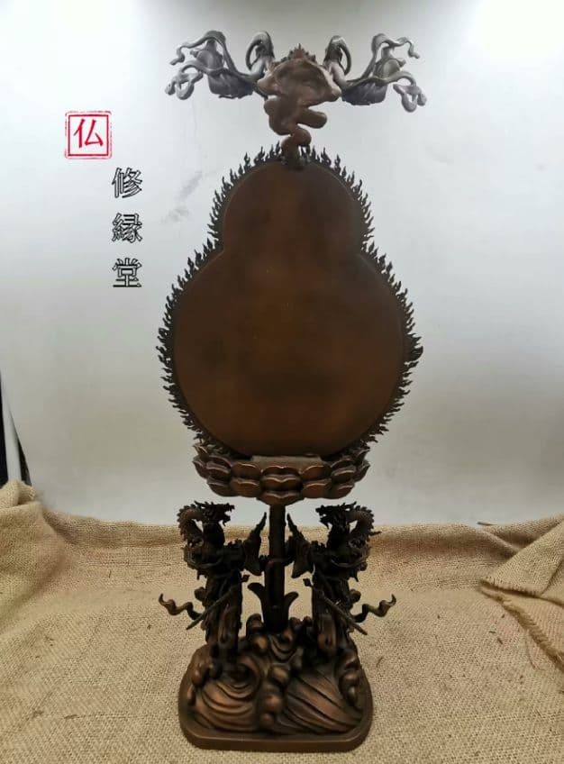 【修縁堂】密教法具 真言宗 辟邪 開運 準提仏母菩薩 置物 工芸品