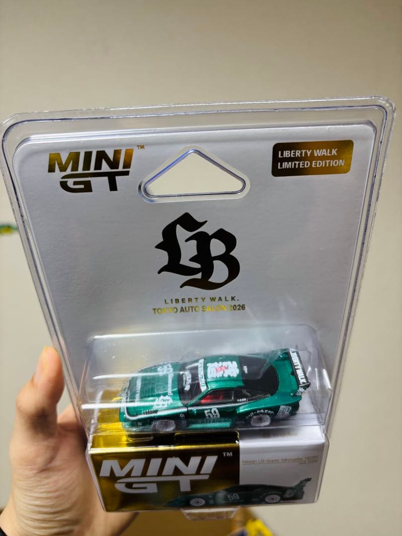 MINI GT 日産 180sx LBWK 東京オートサロン 限定