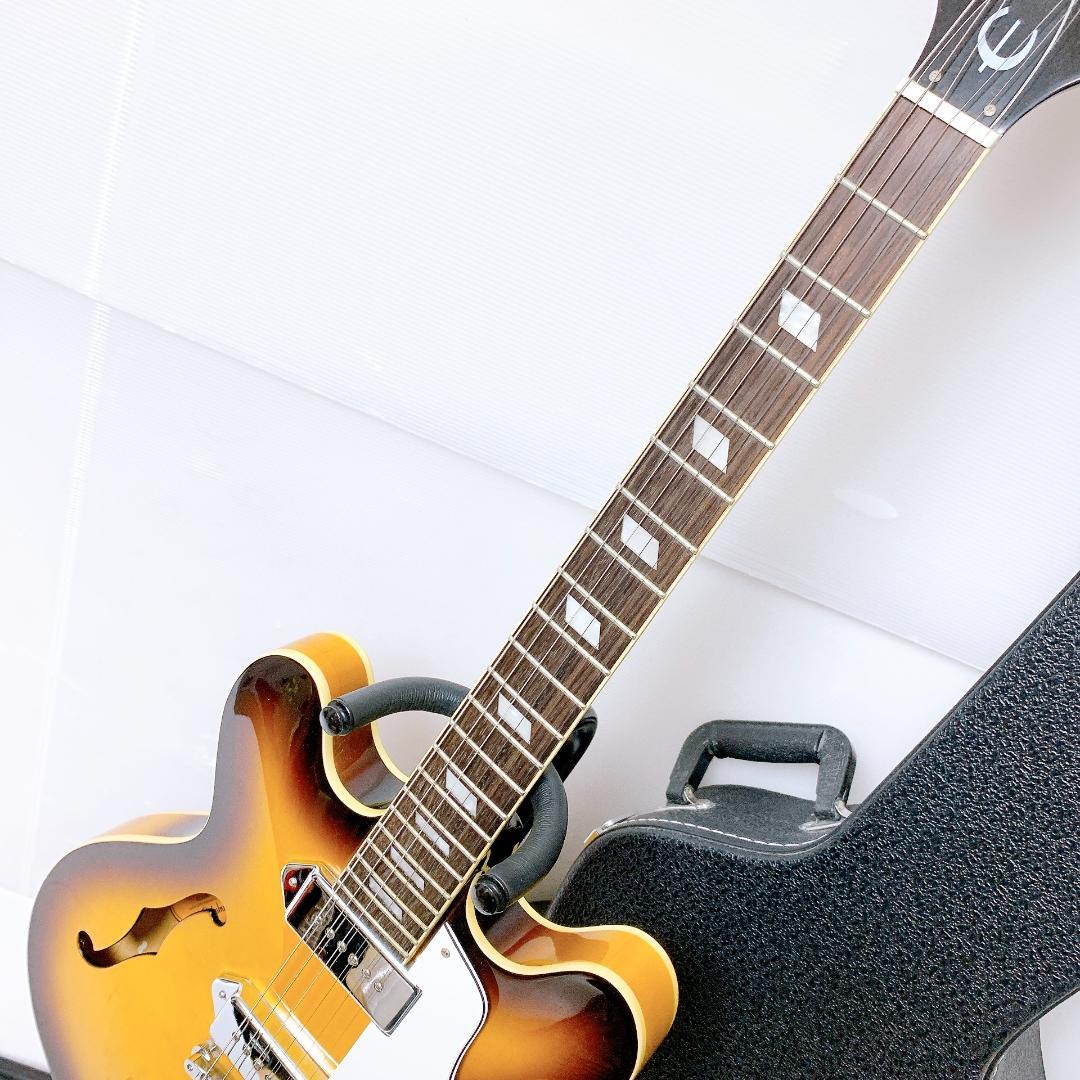 美品 Epiphone エピフォン Casino VS ナチュラル ハードケース