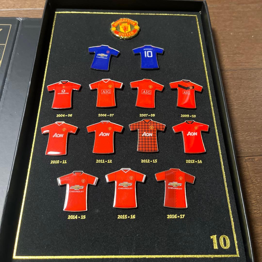 マンチェスターユナイテッド　ルーニー　1500限定　ピンバッジ