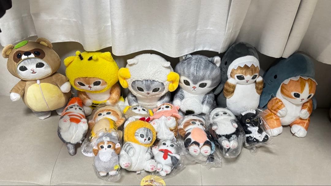 mofusand モフサンド　ぬいぐるみ　一番くじ　限定