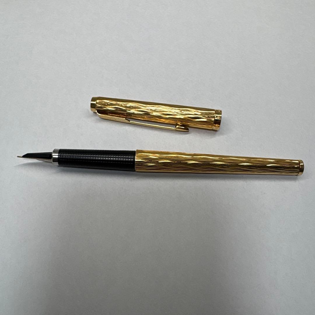 PARKERパーカー万年筆Made in Franceフランス製 14k金メッキ