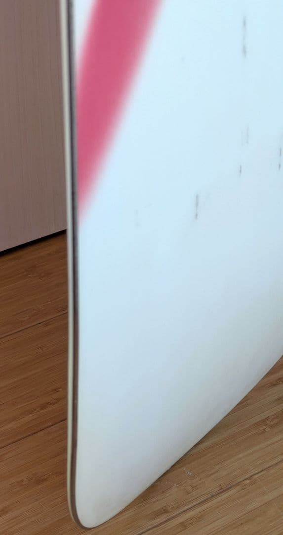 November スノーボード 赤 　BURTONバインディング付き