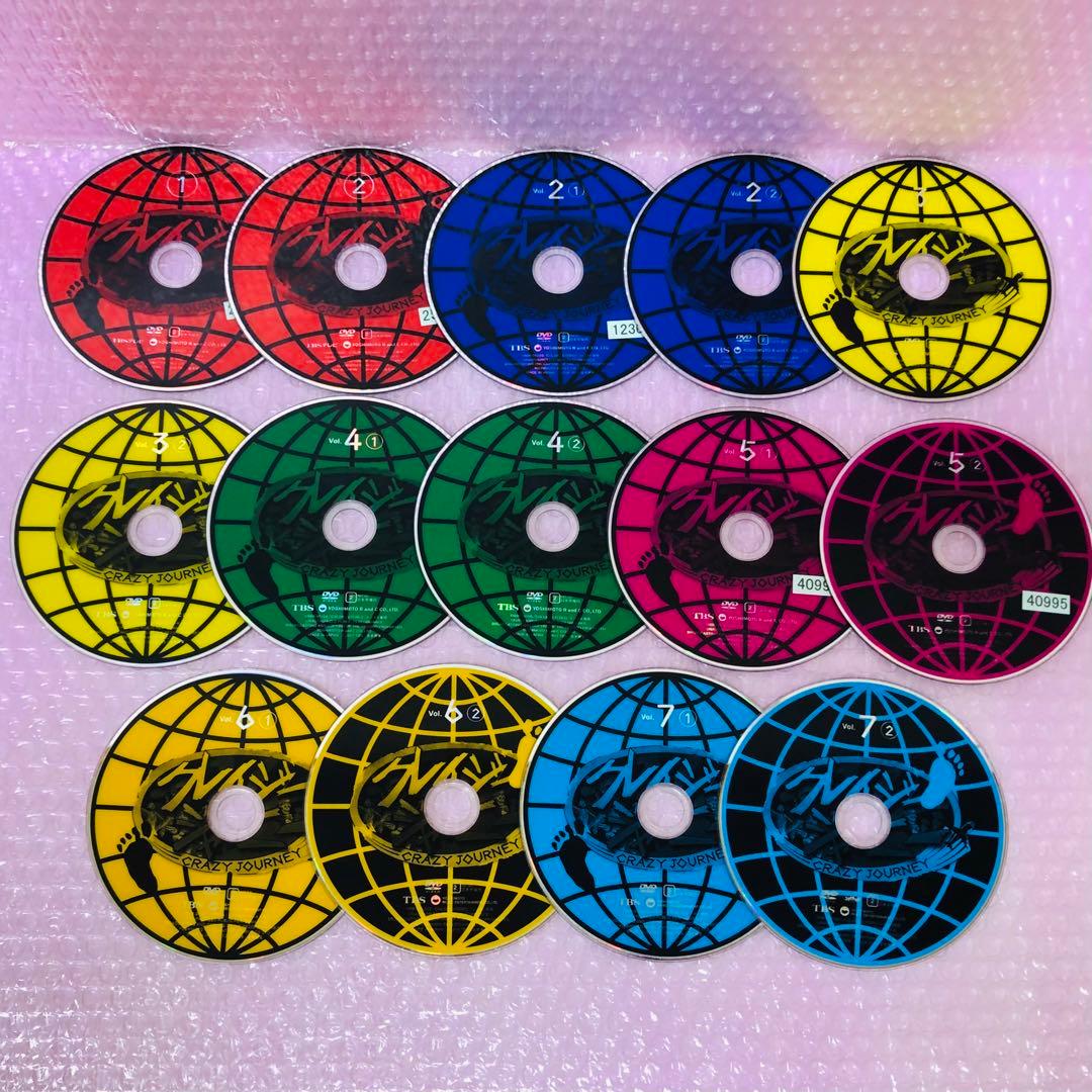 クレイジージャーニー　DVD全巻セット　１～7　各2枚組×7シーズン・合計14枚