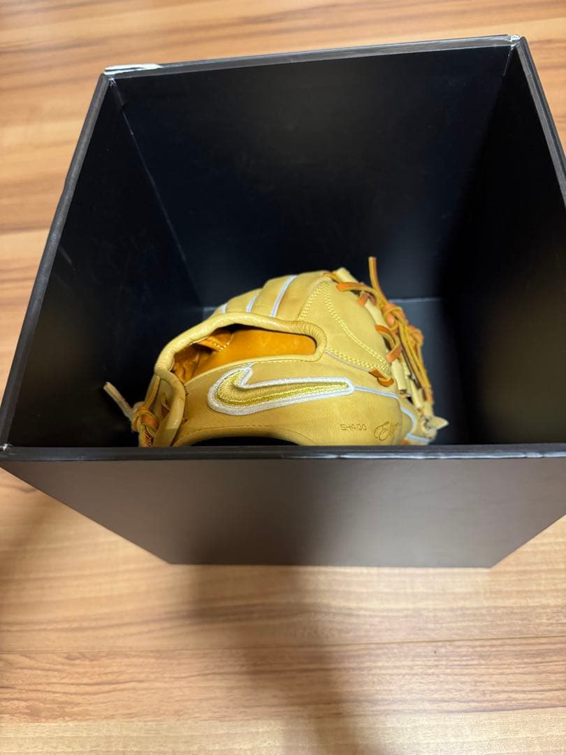 【キャメル】ナイキ 硬式グローブ 内野手用 SHADO ELITE 謝道