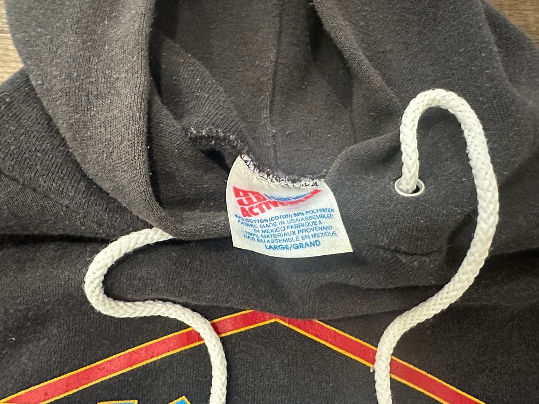 当時物 THRASHER スラッシャー パーカー L 90s ヘインズボディ