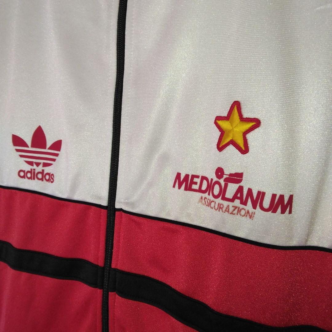 90”adidas AC.MILAN Mediolanum 上下スーツセット3L