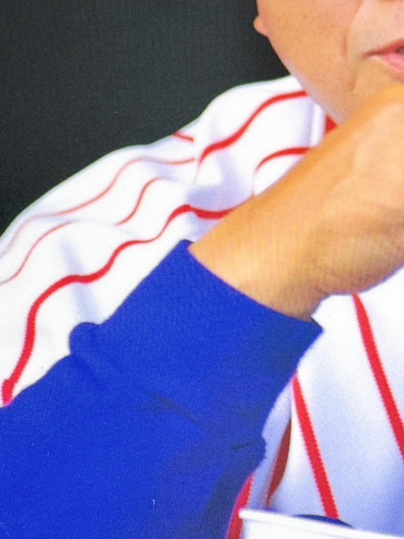 ★ヤクルト 73 野村克也 1998年 勇退記念 サイン入り下敷き 非売品 最終