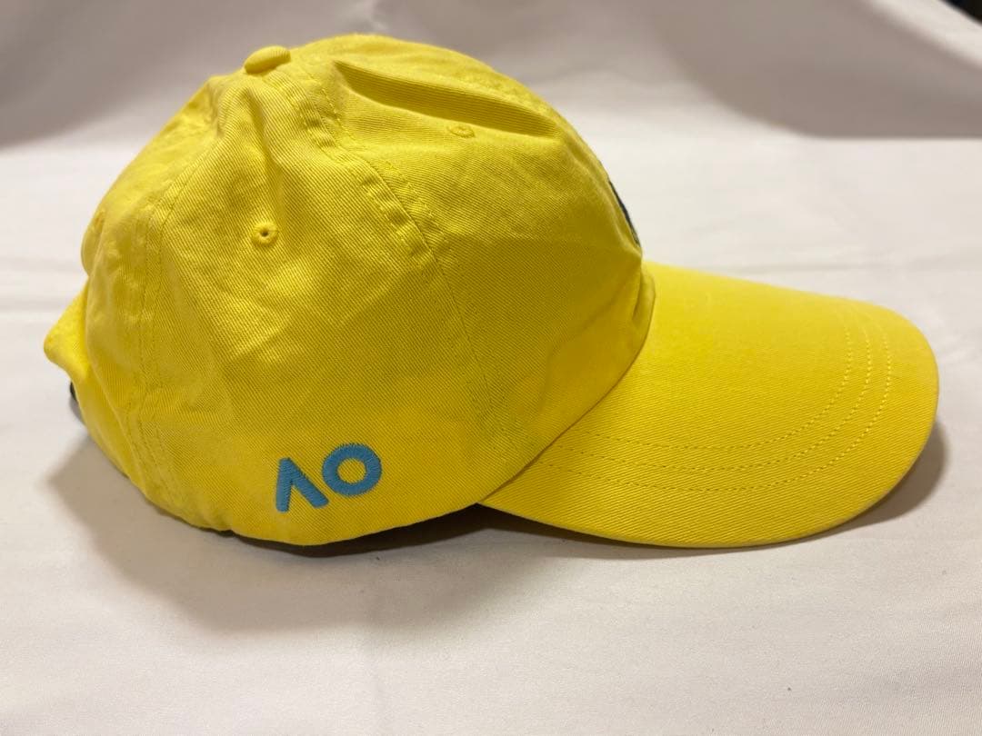 2026 全豪オープン POLO AO公式 スポーツキャップ イエロー新品