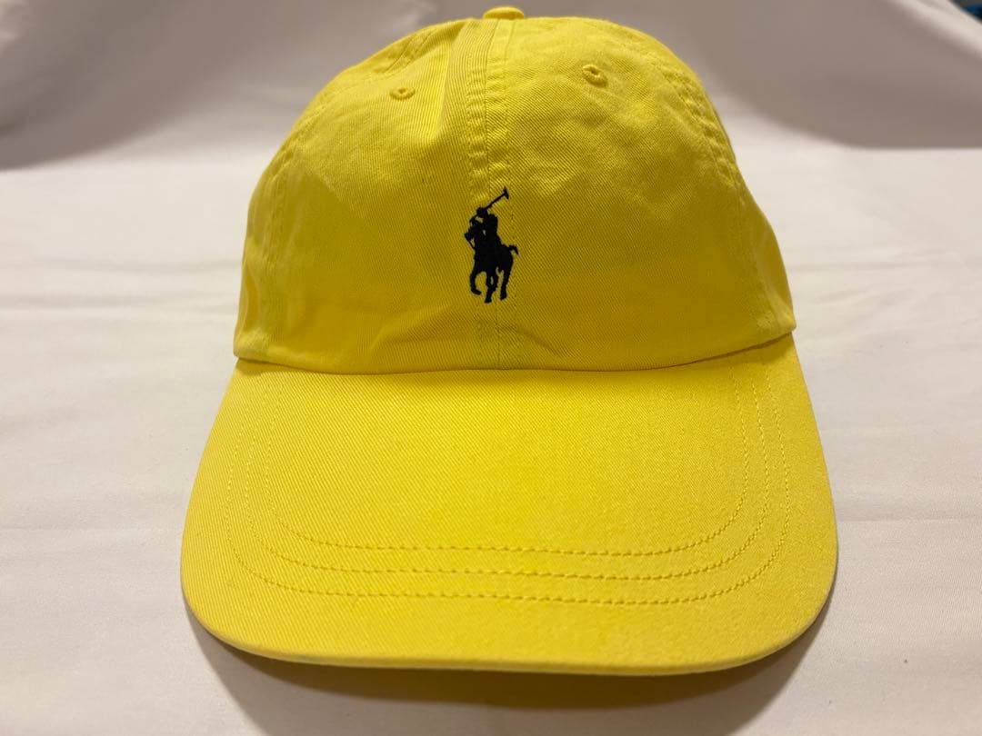 2026 全豪オープン POLO AO公式 スポーツキャップ イエロー新品