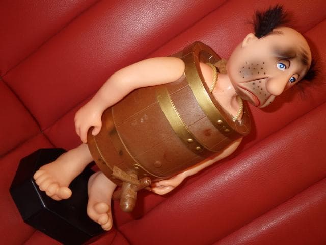 THE LOSER★リキュールディスペンサー★置物★人形★バレルマン★ジョーク