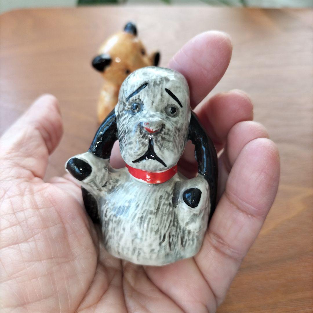 イギリス　ビンテージ　SOOTY ＆　SWEEＰ 陶器フィギュア