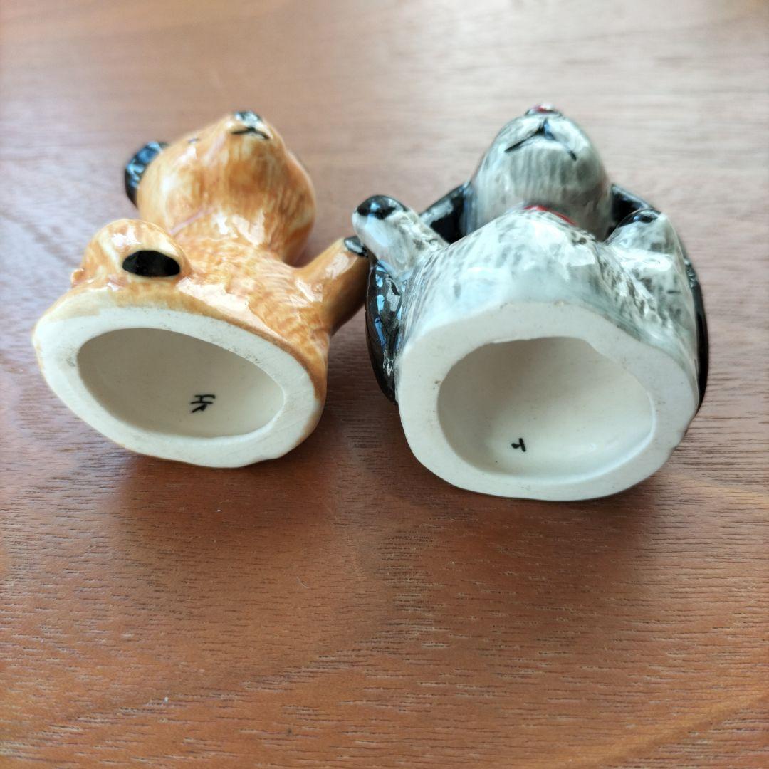 イギリス　ビンテージ　SOOTY ＆　SWEEＰ 陶器フィギュア