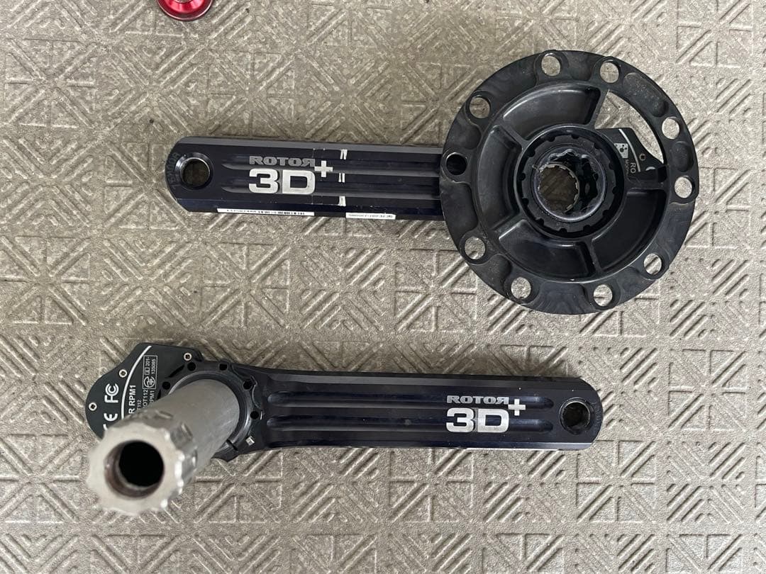 ROTOR 3D+ POWER CRANK 175mm 両側計測 パワークランク