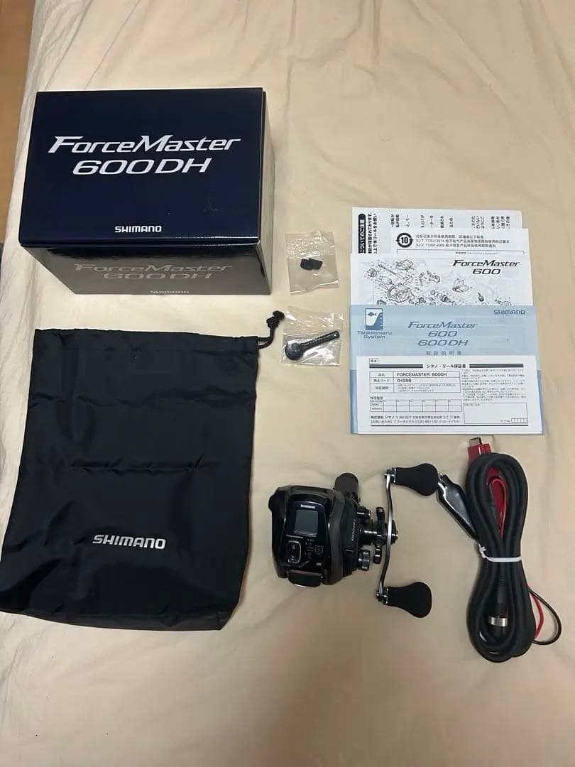 新品！未使用！シマノ フォースマスター 600DH 電動リール