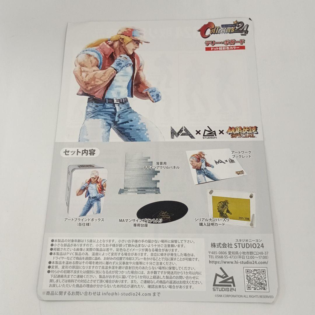 特典付き テリー・ボガード ドット絵彩色Ver