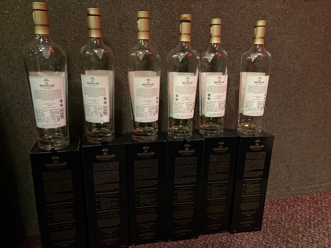 ユ*ナ様 MACALLAN 18年 空瓶6本セット