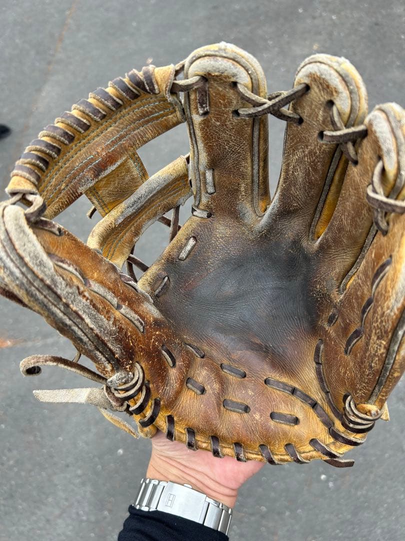 ミズノプロ硬式内野手用グローブ