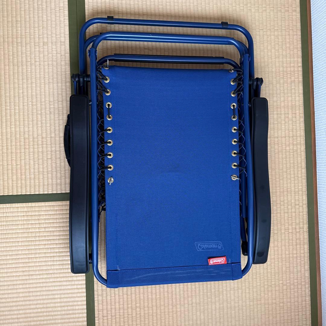 Coleman リクライニングチェア インフニィニティー ネイビー