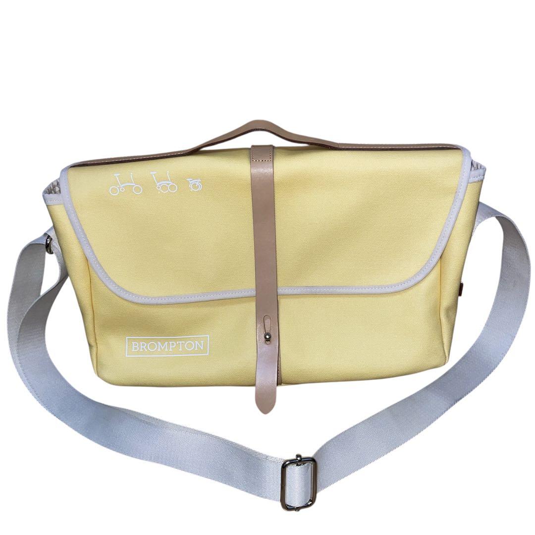 【良品】BROMPTON ブロンプトン フロントバッグ イエロー 自転車用バッグ
