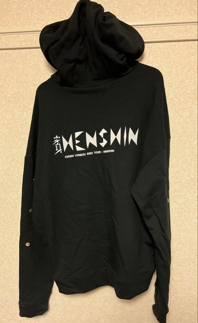【ブローチ付】宝石パーカー 黒 XL / 米津玄師 ツアー HENSHIN 変身