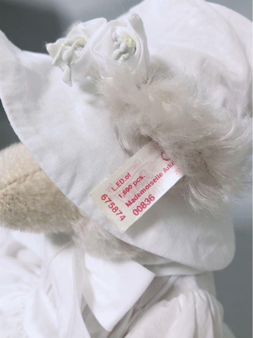 美品 入手困難 愛子様 日本限定 steiff シュタイフ マドモアゼル アイコ