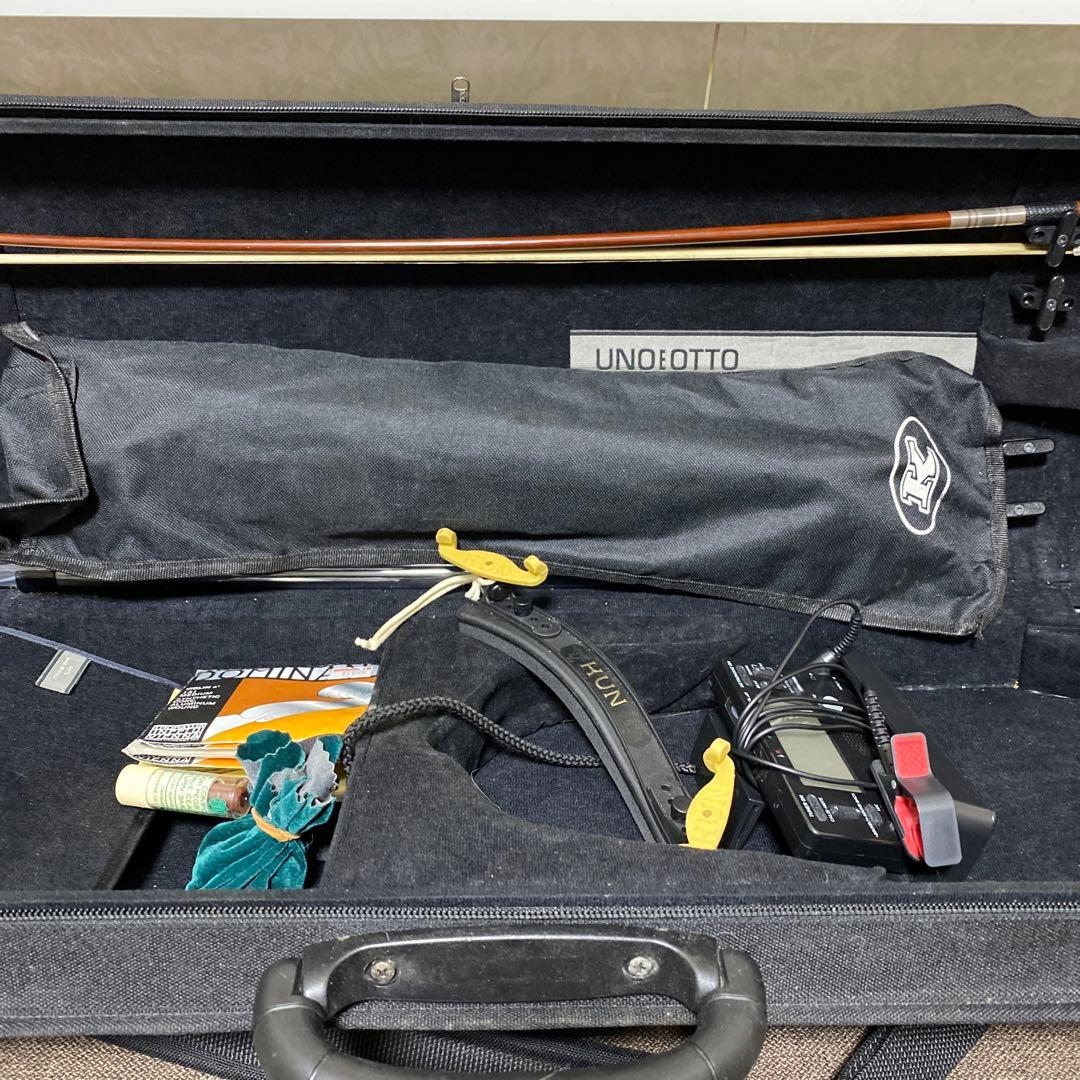 バイオリンセット(ケース】木製/イタリア製/マウリツィオ リボーニ