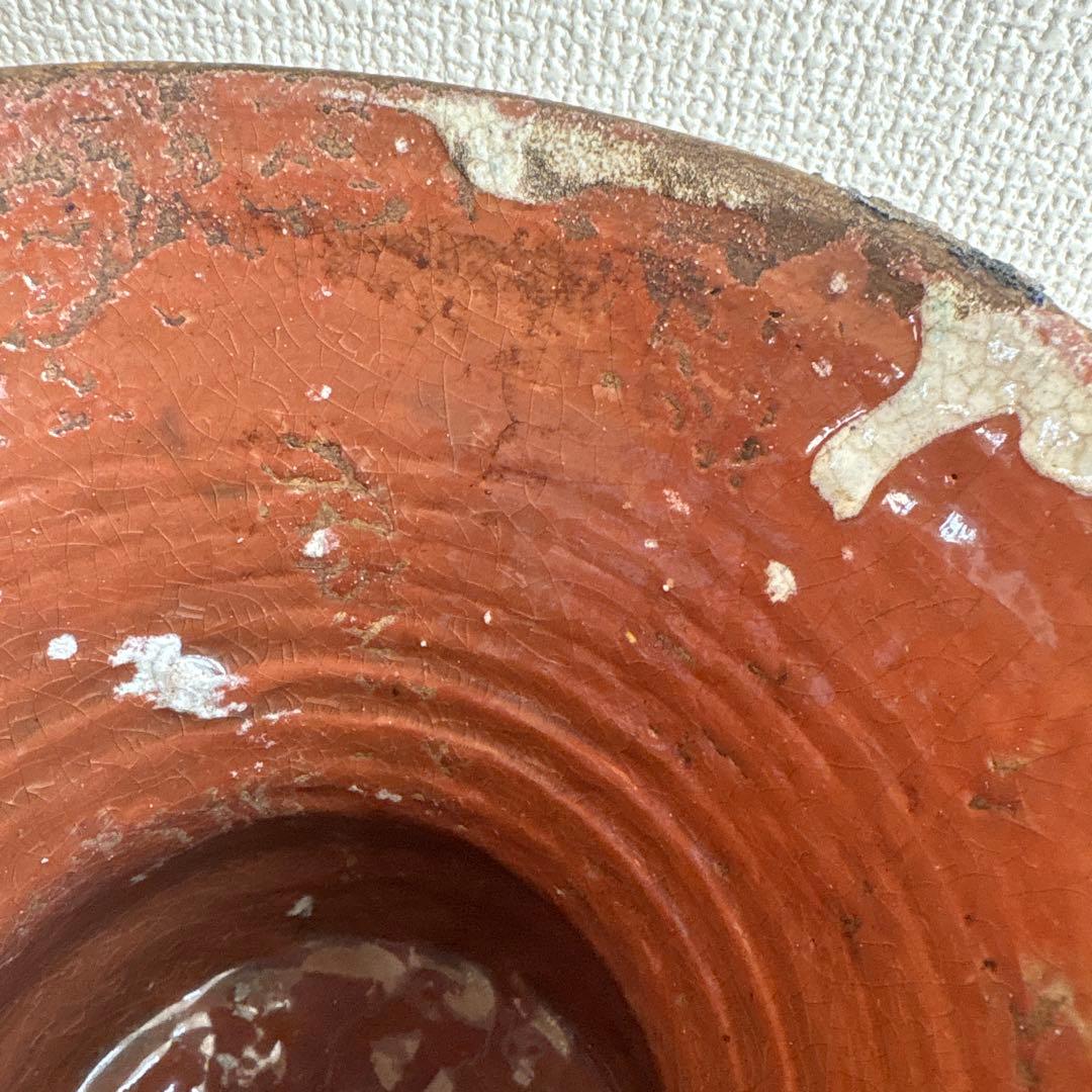 ムルタン焼 青釉色絵草花文壺 古陶磁