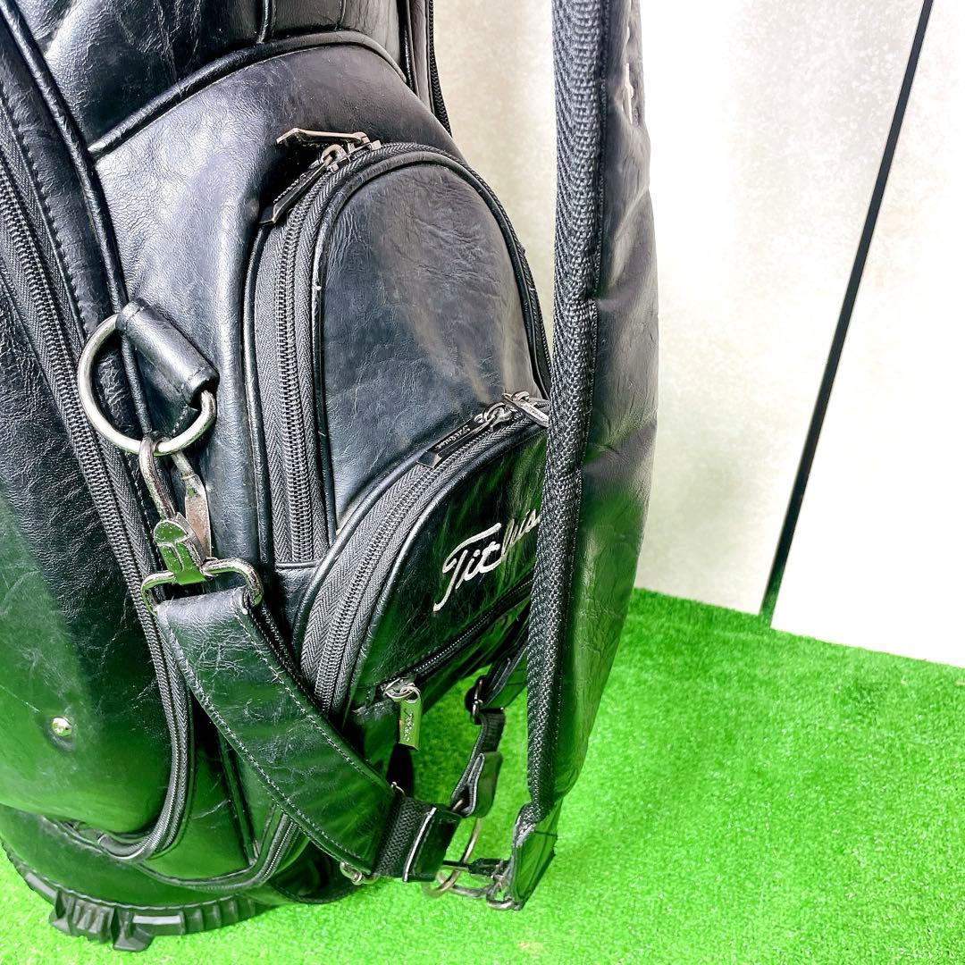 美品！希少！タイトリスト キャディバッグ 3点式ショルダー CB842