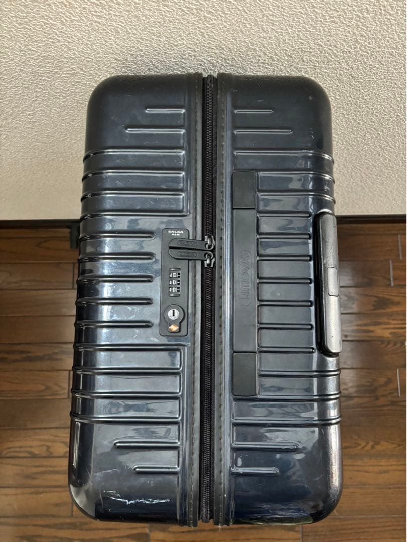 RIMOWA: 初期型サルサエアー、ネイビー色、91リットル、82573シリーズ