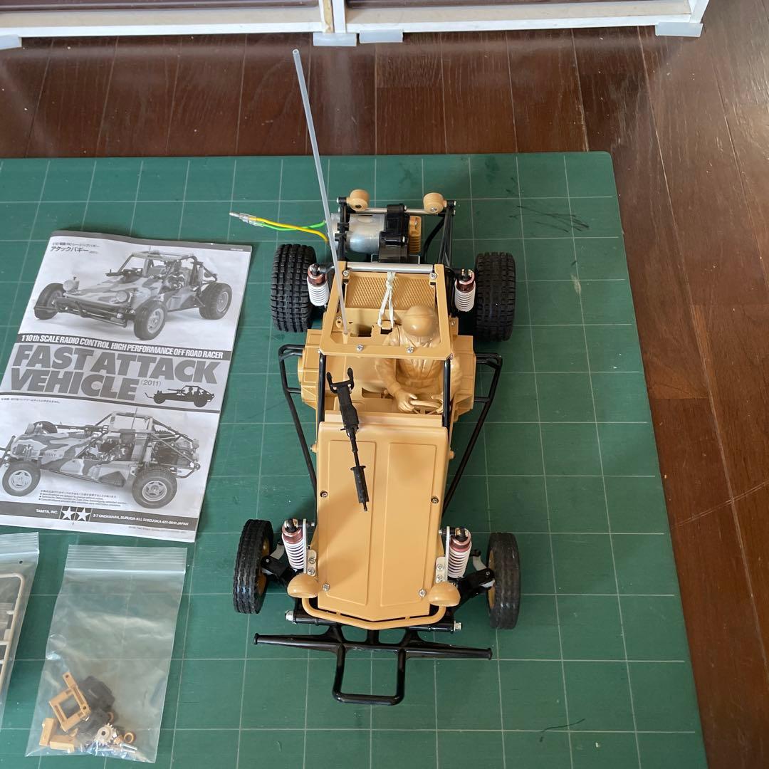 タミヤ　アタックバギー2011 サーボ付き