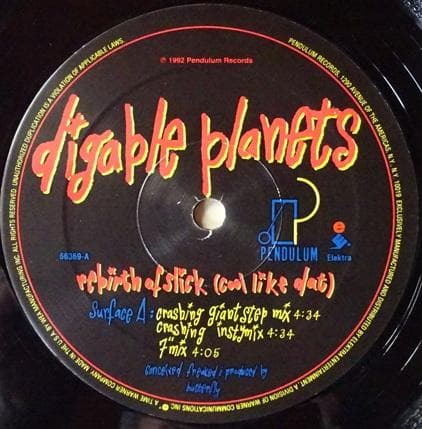 洋楽 DIGABLE PLANETS/REBIRTH OF SLICK (US 12\"